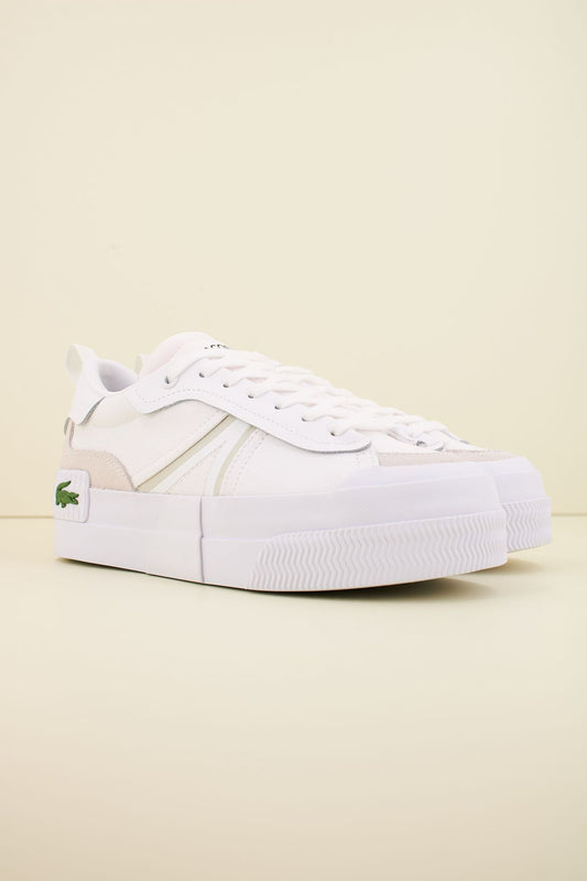 LACOSTE L004 PLATFORM CONTRASTED en color BLANCO (2)