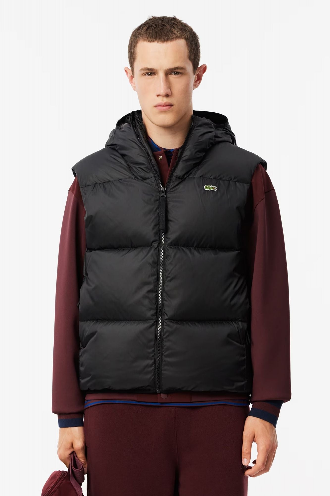 LACOSTE BLOUSON en color NEGRO (1)