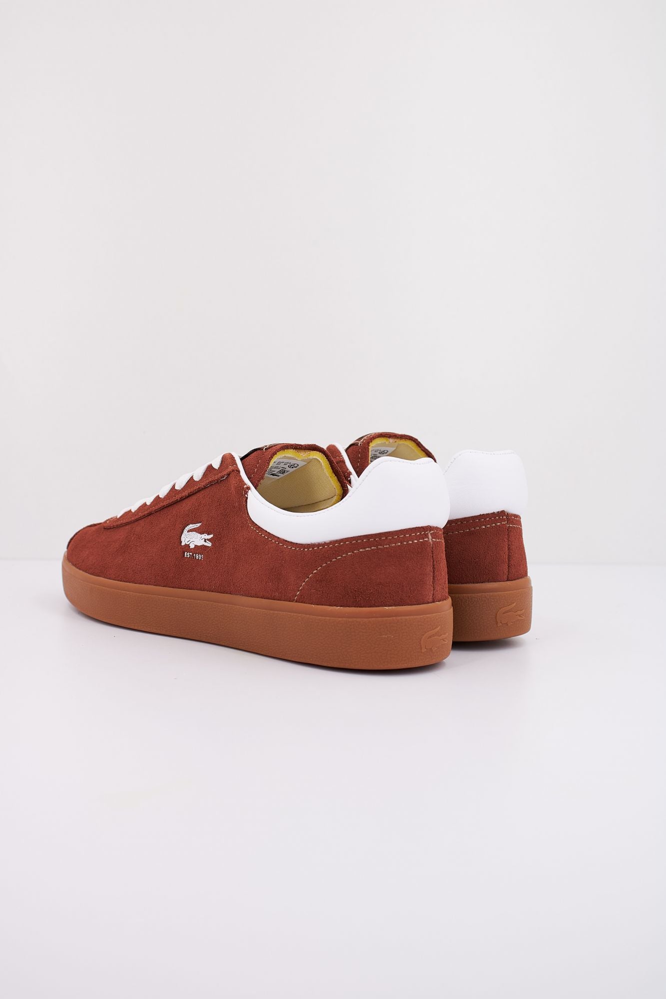 LACOSTE BASESHOT en color MARRON (4)