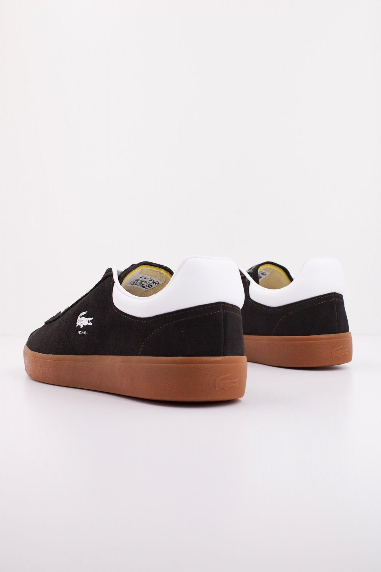 LACOSTE BASESHOT en color NEGRO (4)