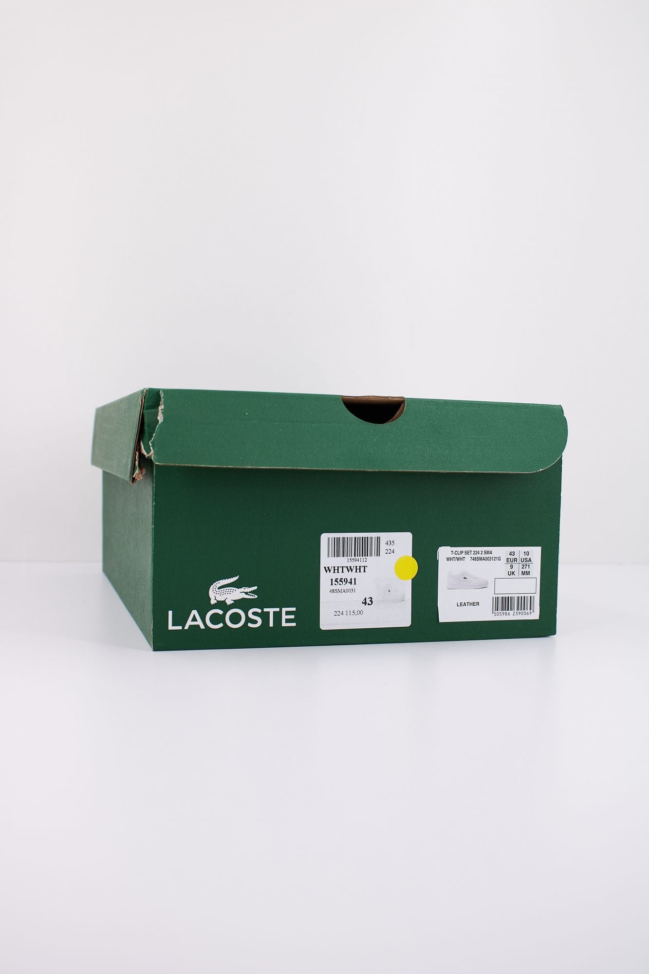 LACOSTE T-CLIP SET en color BLANCO (6)