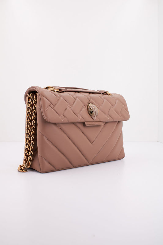 KURT GEIGER LONDON KENSINGTON BAG E en color MARRON (2)