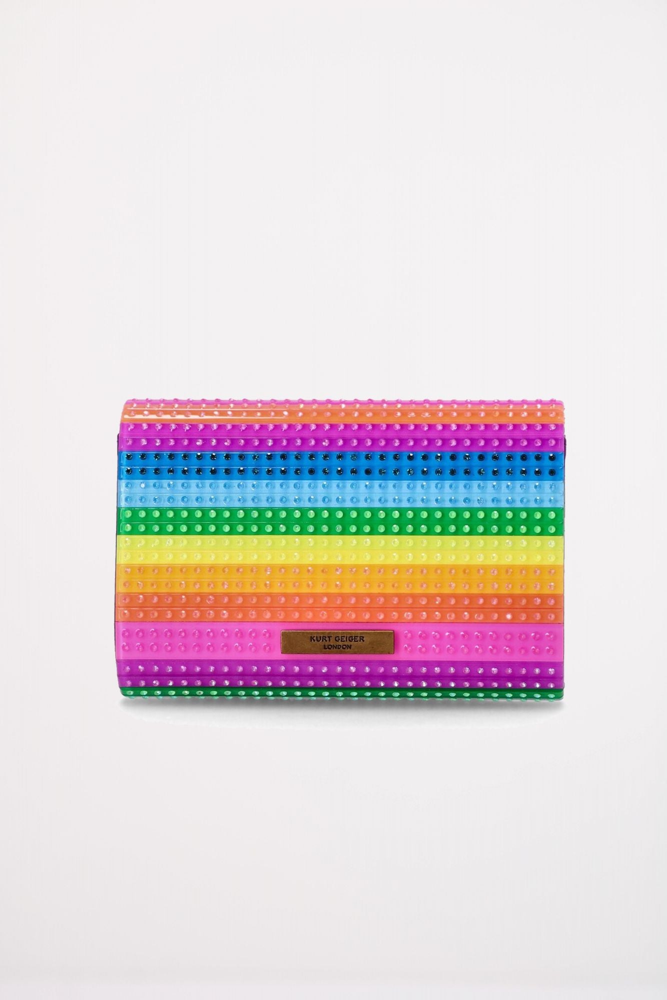 KURT GEIGER LONDON  PARTY EAGLE CLUTCH CR en color MULTICOLOR (2)