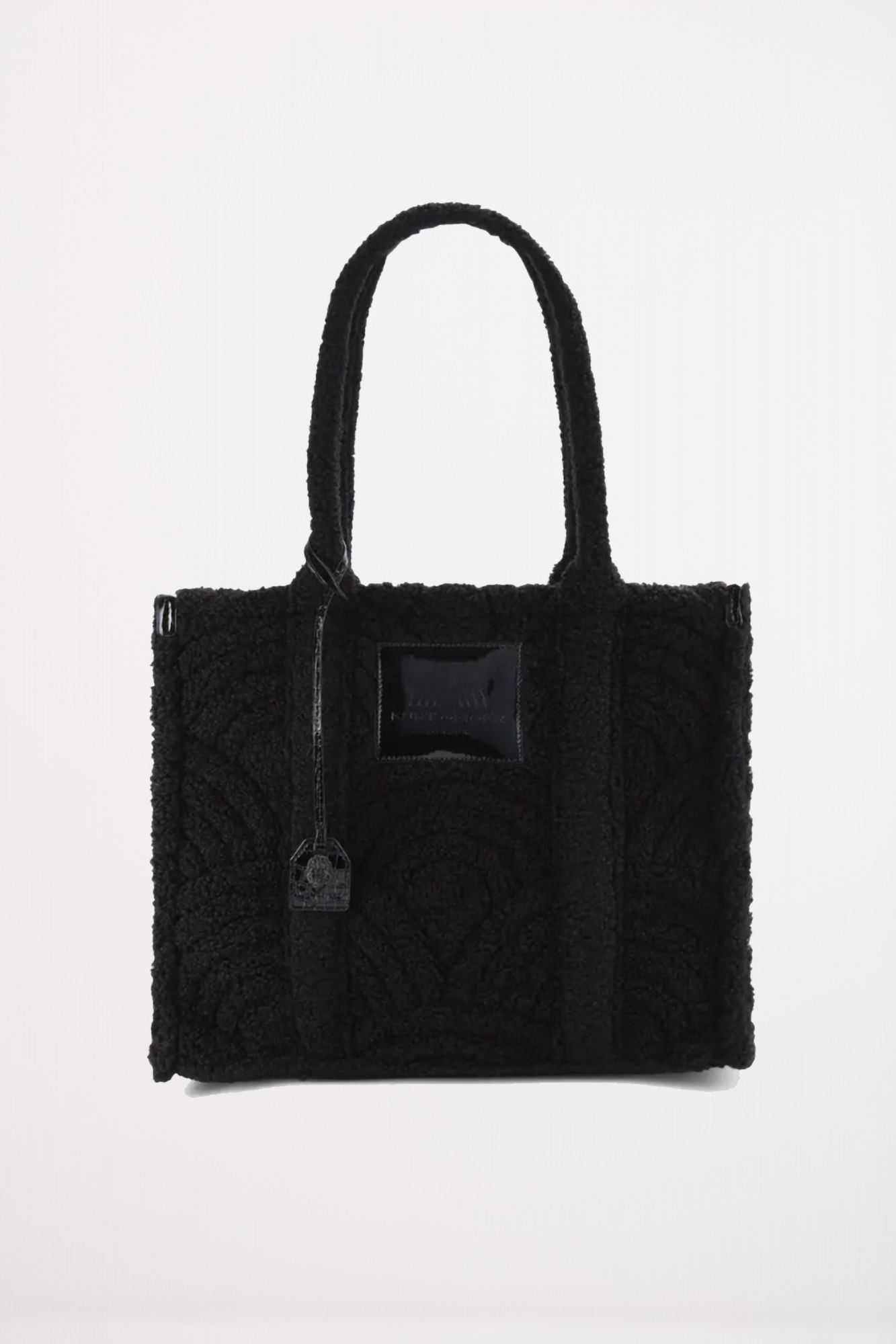 KURT GEIGER LONDON F FUR LG SOUTHBANK TOTE en color NEGRO (1)