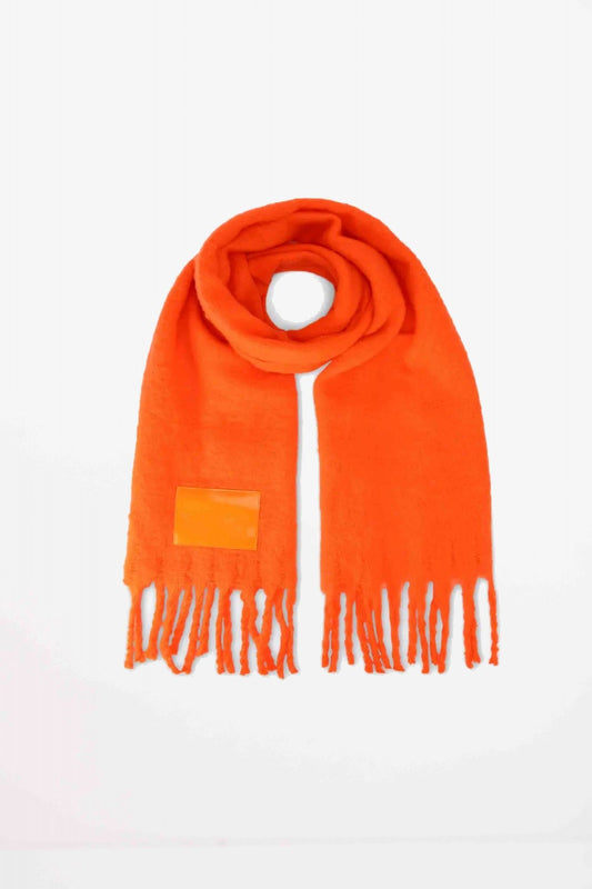 KURT GEIGER LONDON YARNDYE SCARF en color NARANJA (1)