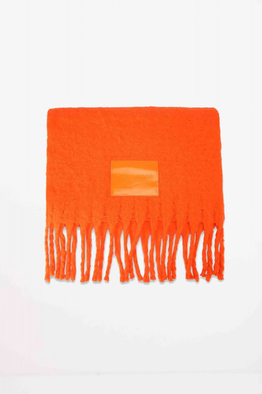 KURT GEIGER LONDON YARNDYE SCARF en color NARANJA (2)