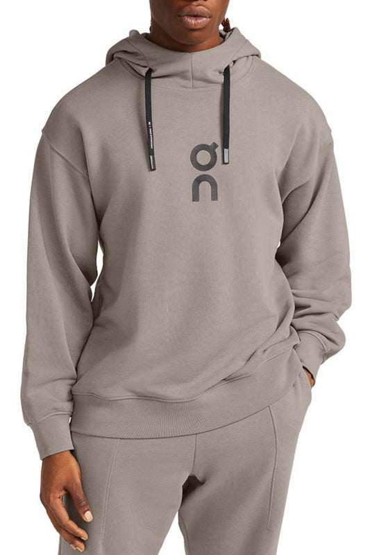 ON RUNNING CLUB HOODIE en color MARRON (1)