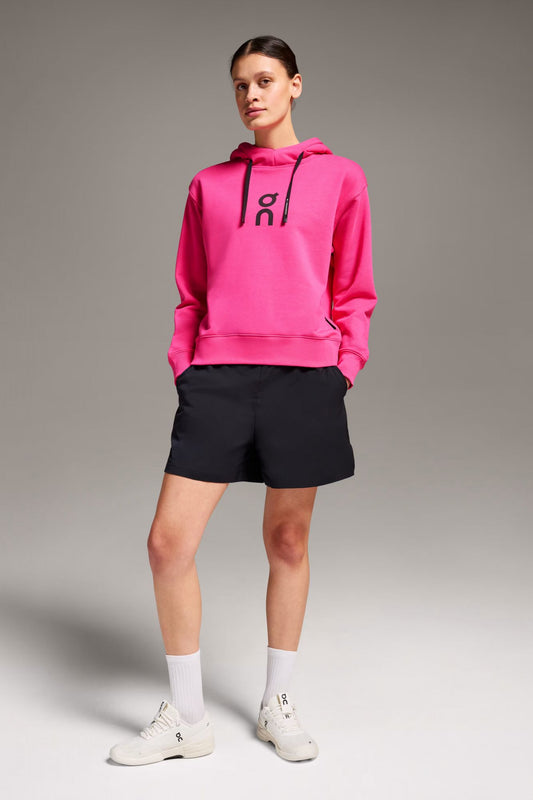 ON RUNNING CLUB HOODIE en color ROSA (2)