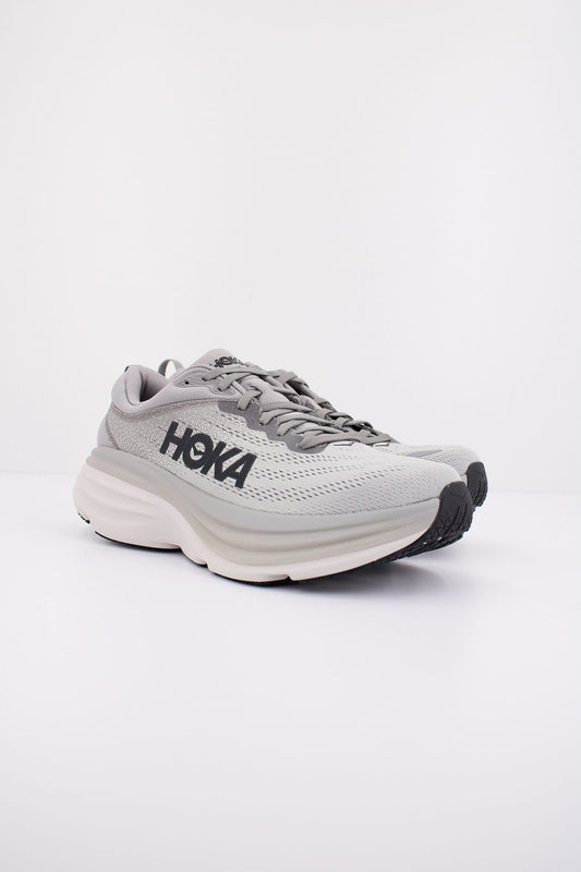 HOKA BONDI 8 en color GRIS (2)