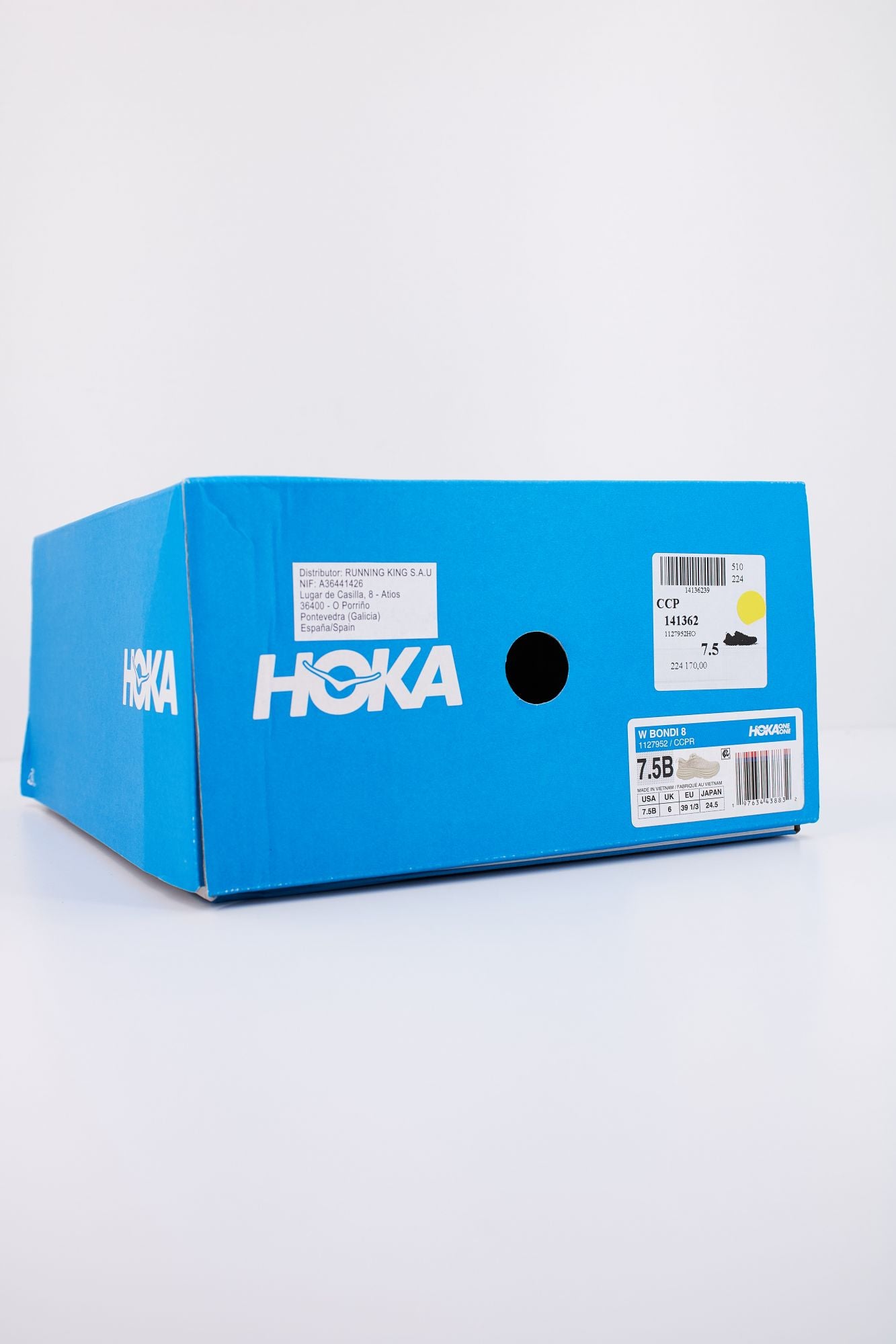 HOKA W BONDI 8 en color ROSA (6)