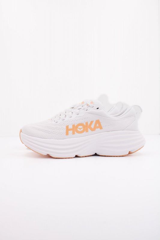 HOKA W BONDI 8 en color BLANCO (1)