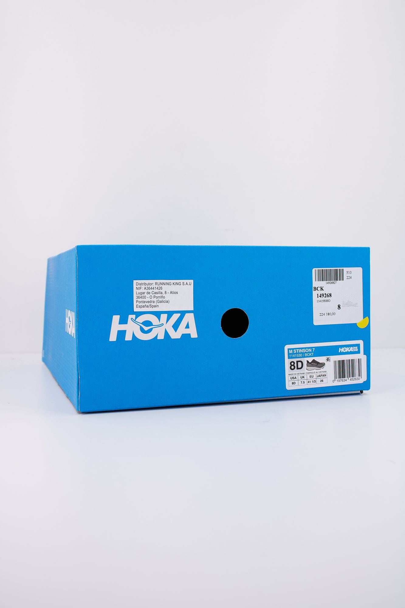 HOKA STINSON 7 en color NEGRO (6)