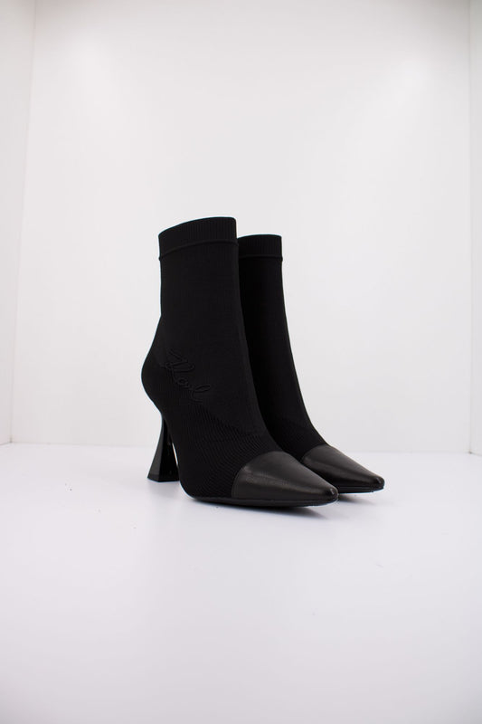 KARL LAGERFELD DEBUT II EMBRO KNIT ANKLE B en color NEGRO (2)