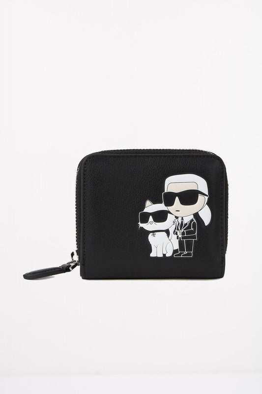 KARL LAGERFELD  K/IKONIK 2.0 LEATHER M BFL en color NEGRO (1)