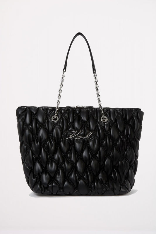 KARL LAGERFELD K/SIGNATURE KUILT en color NEGRO (1)