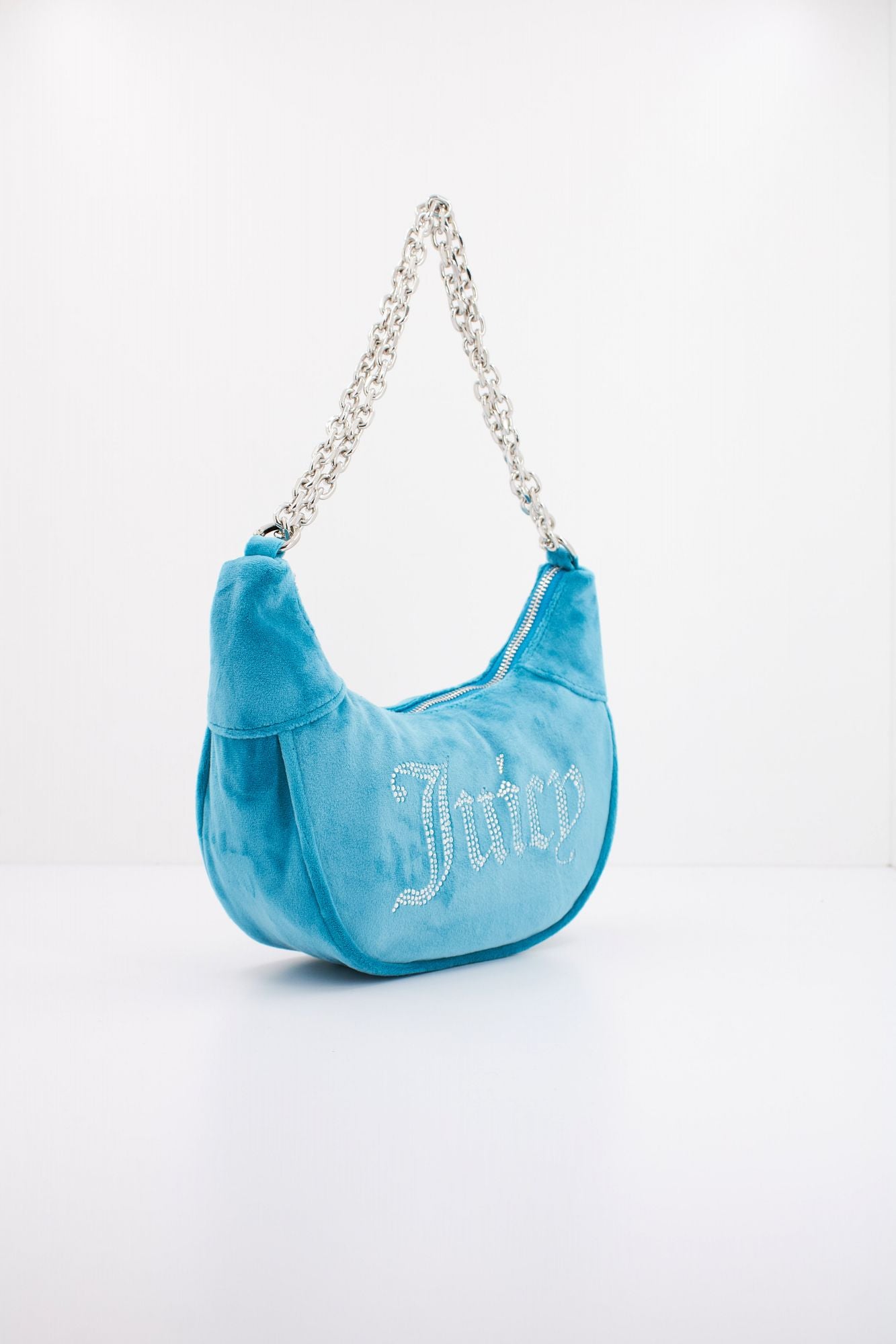 JUICY COUTURE KIMBERLY SMALL HOBO en color AZUL (2)