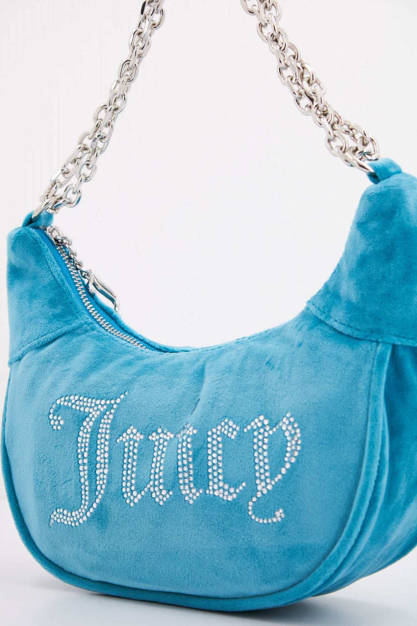 JUICY COUTURE KIMBERLY SMALL HOBO en color AZUL (4)