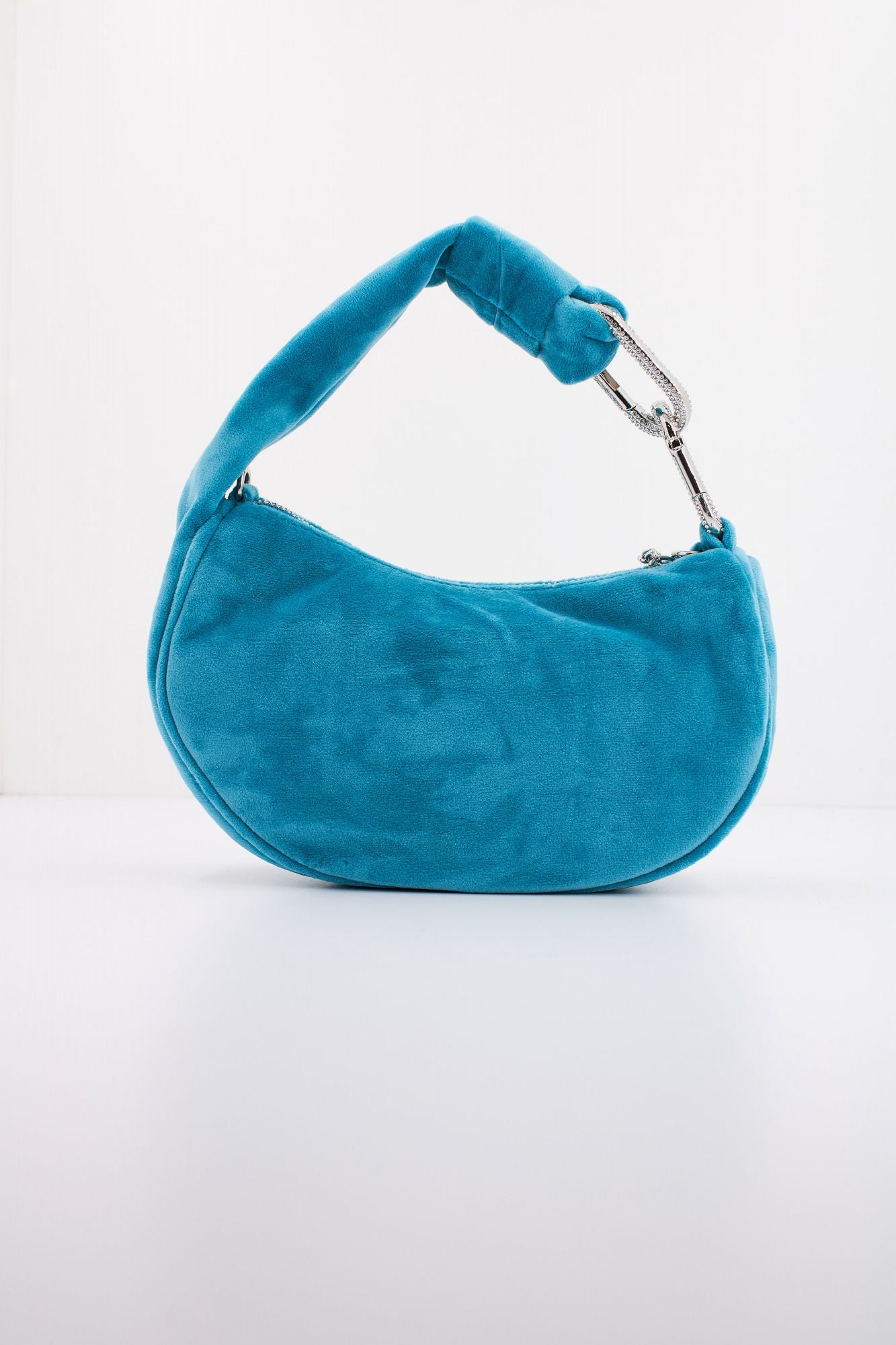 JUICY COUTURE  BLOSSOM SMALL HOBO en color AZUL (3)