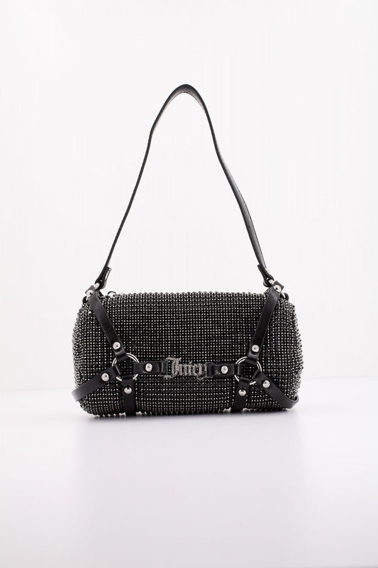 JUICY COUTURE MELANIE BARREL BAG en color NEGRO (1)