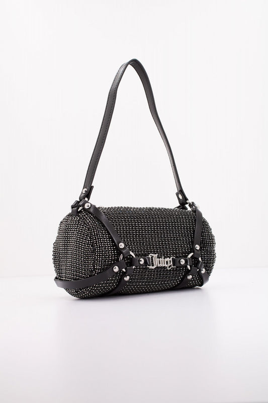 JUICY COUTURE MELANIE BARREL BAG en color NEGRO (2)