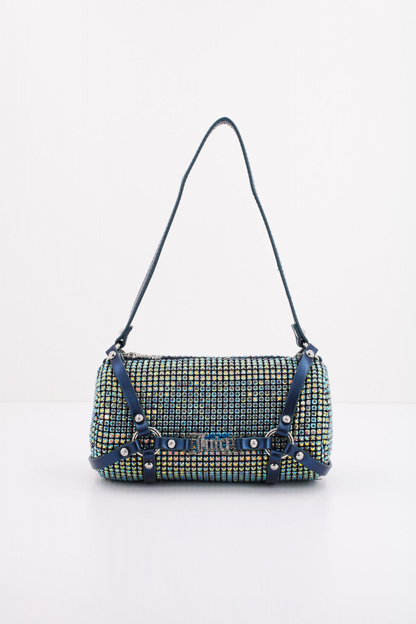 JUICY COUTURE MELANIE BARREL BAG en color AZUL (1)