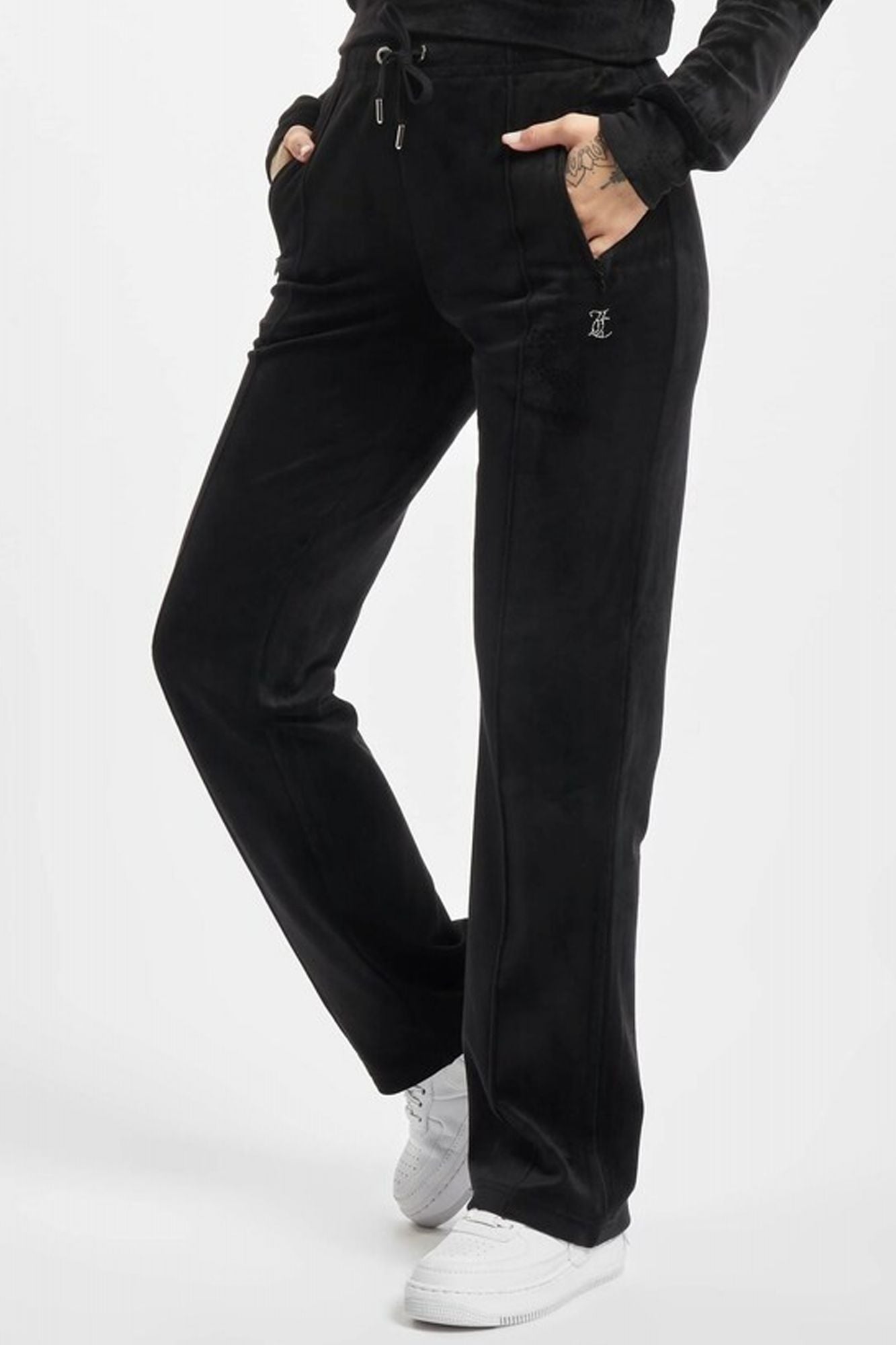 JUICY COUTURE TINA TRACKPANTS WIT en color NEGRO (1)