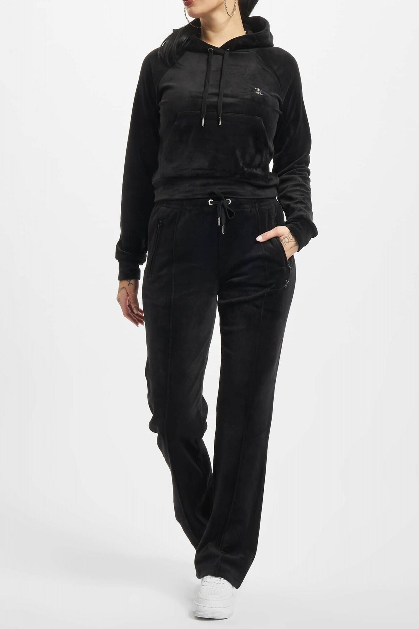 JUICY COUTURE TINA TRACKPANTS WIT en color NEGRO (4)