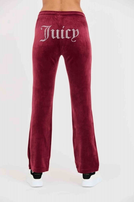 JUICY COUTURE TINA TRACKPANTS WIT en color ROJO (2)