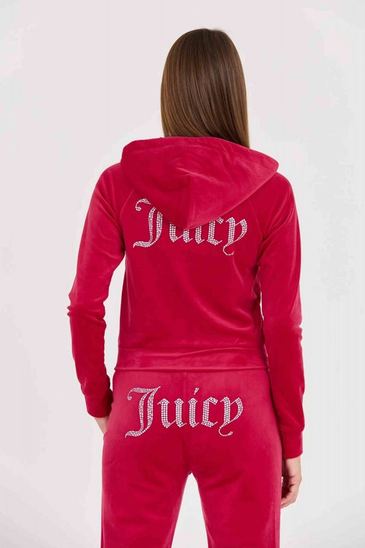 JUICY COUTURE MADISON HOODIES CLA en color ROSA (2)