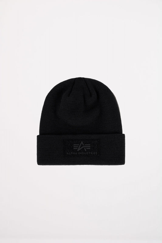 ALPHA INDUSTRIES VLC BEANIE en color NEGRO (1)