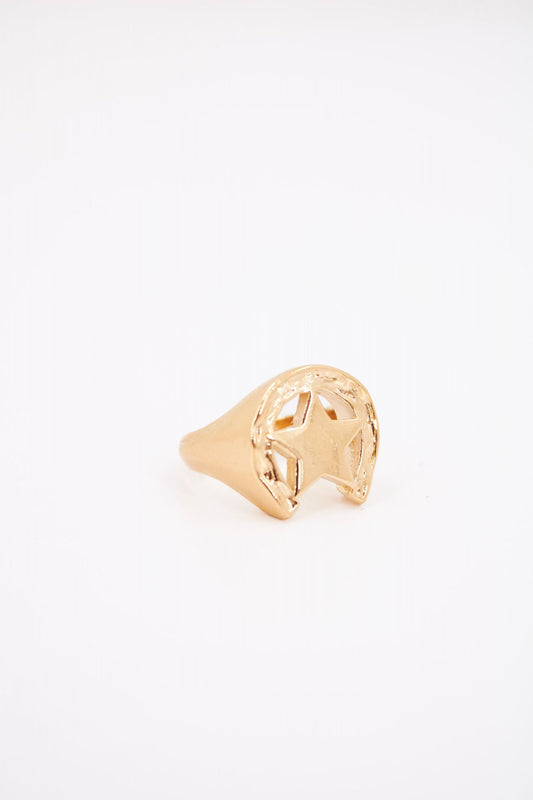 TWOJEYS STAR RING en color ORO (2)