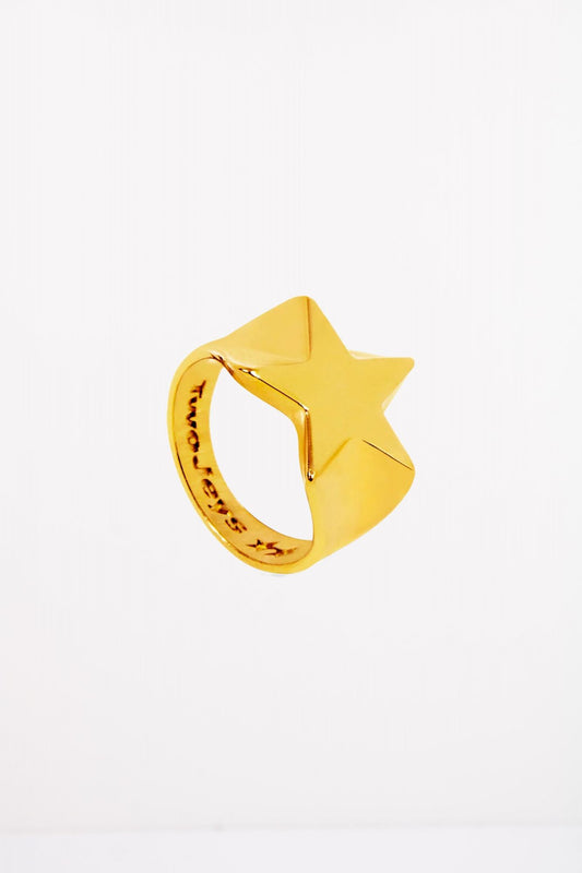 TWOJEYS SHOOTING STAR RING en color ORO (1)