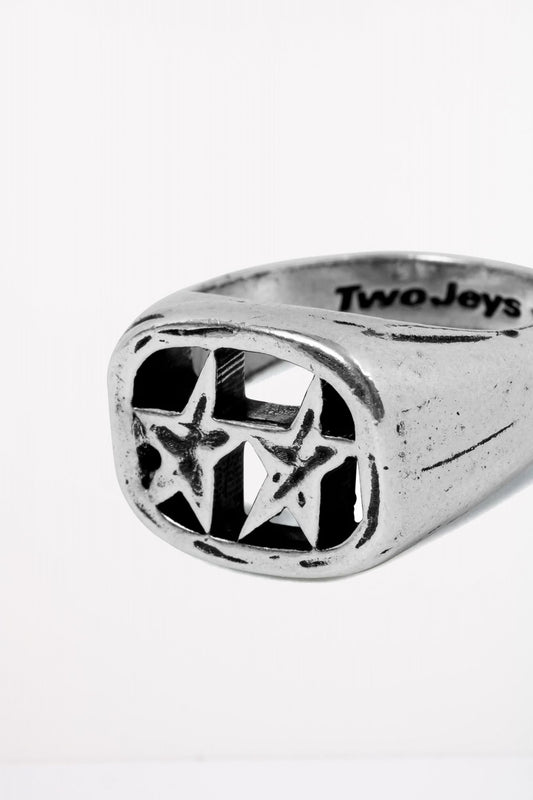 TWOJEYS FRAMED RING en color PLATA (2)