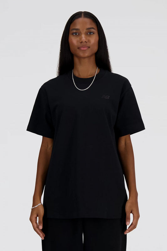 NEW BALANCE ATHLETICS JERSEY T-SHIRT en color NEGRO (1)