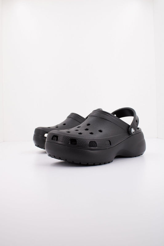 CROCS CLASSIC PLATFORM CLOG W en color NEGRO (2)