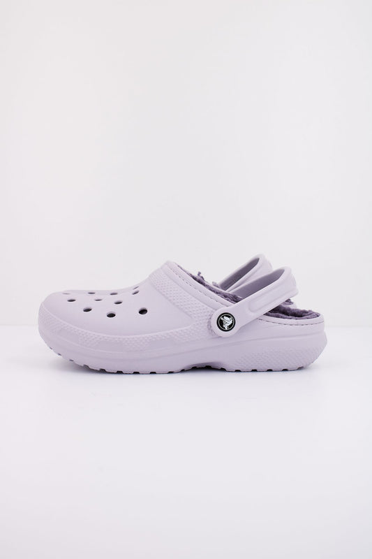 CROCS CLASSIC LINED CLOG en color VIOLETA (1)