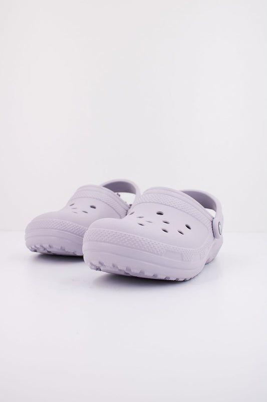 CROCS CLASSIC LINED CLOG en color VIOLETA (2)