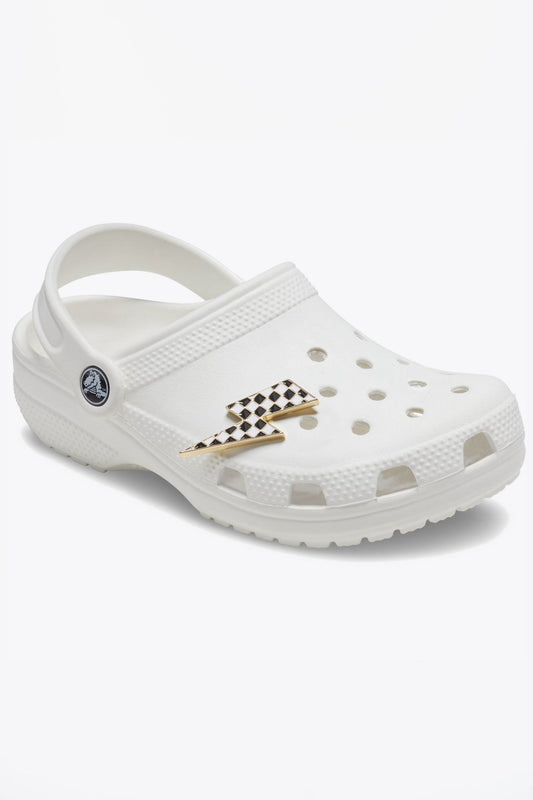 CROCS DADOS IMPRIMIR RAYO en color BLANCO (2)