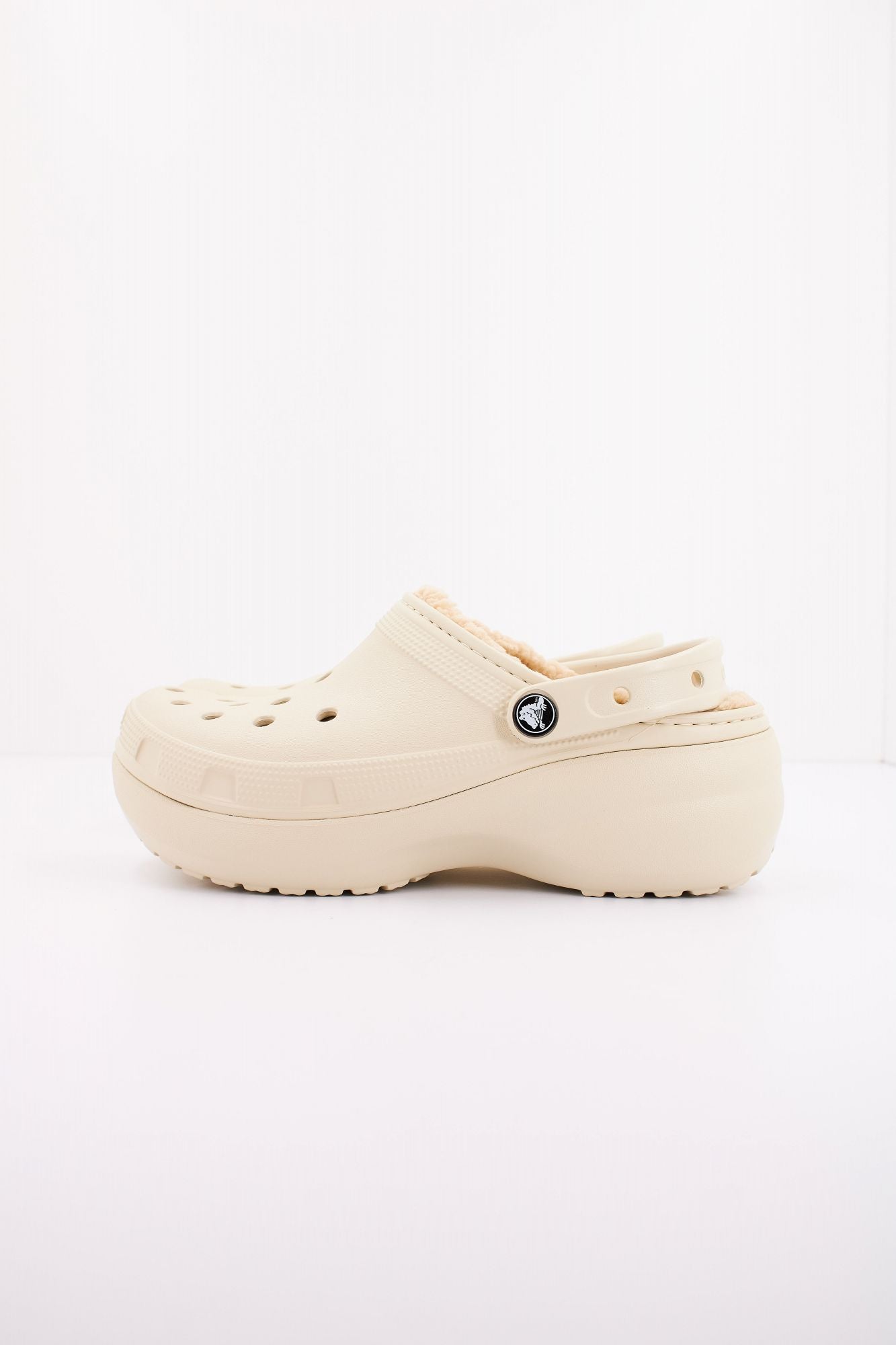 CROCS LINED CLOG en color BEIS (1)