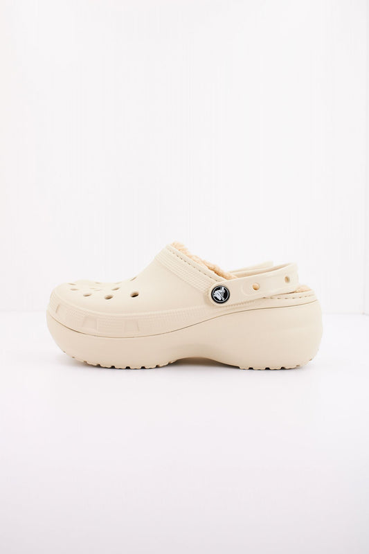 CROCS LINED CLOG en color BEIS (1)