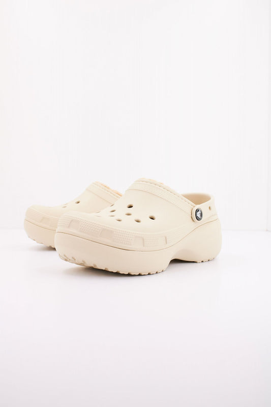 CROCS LINED CLOG en color BEIS (2)