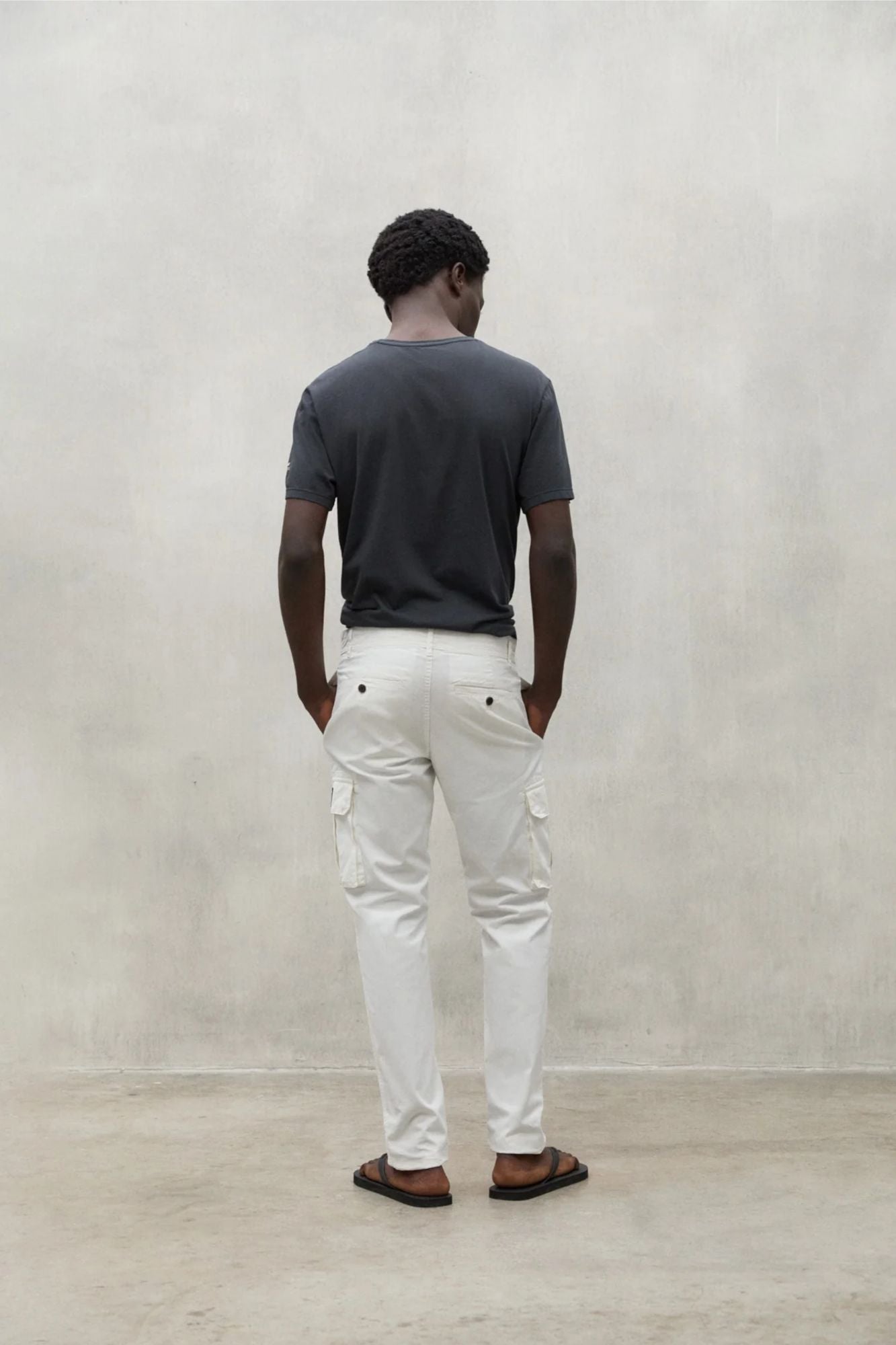 ECOALF  ETHICARGOALF PANTS en color BLANCO (3)