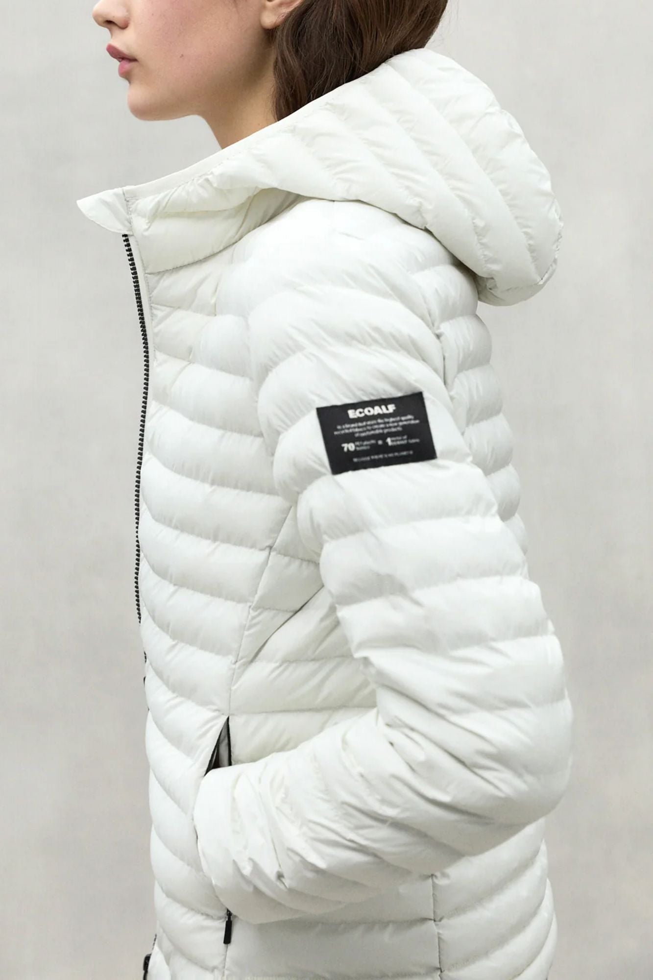 ECOALF ATLANTIC ALF JACKET en color BLANCO (4)