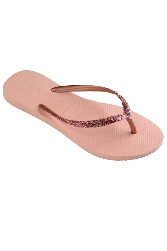 HAVAIANAS SLIM GLITTER II en color ROJO (2)