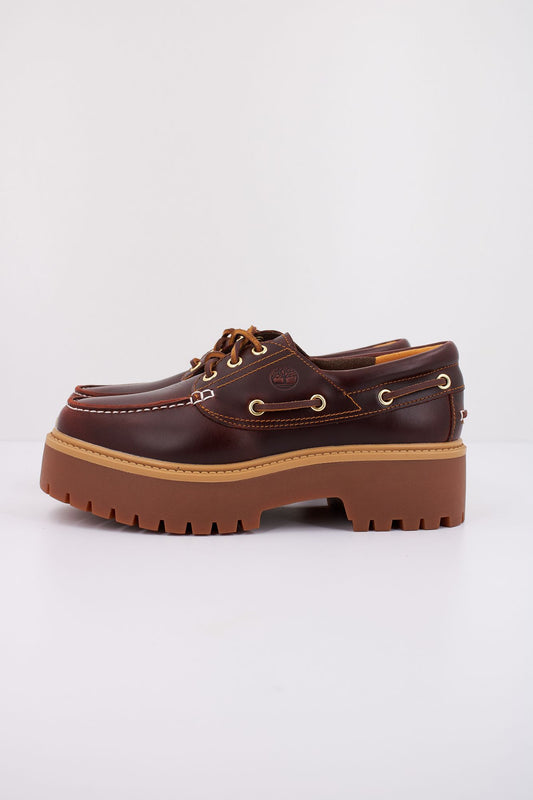 TIMBERLAND STONE STREET BOAT SHOE en color MARRON (1)