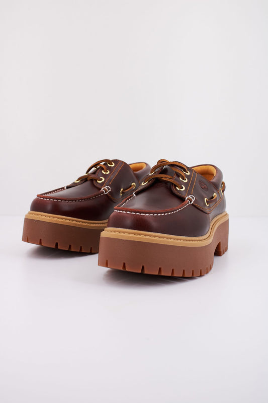 TIMBERLAND STONE STREET BOAT SHOE en color MARRON (2)