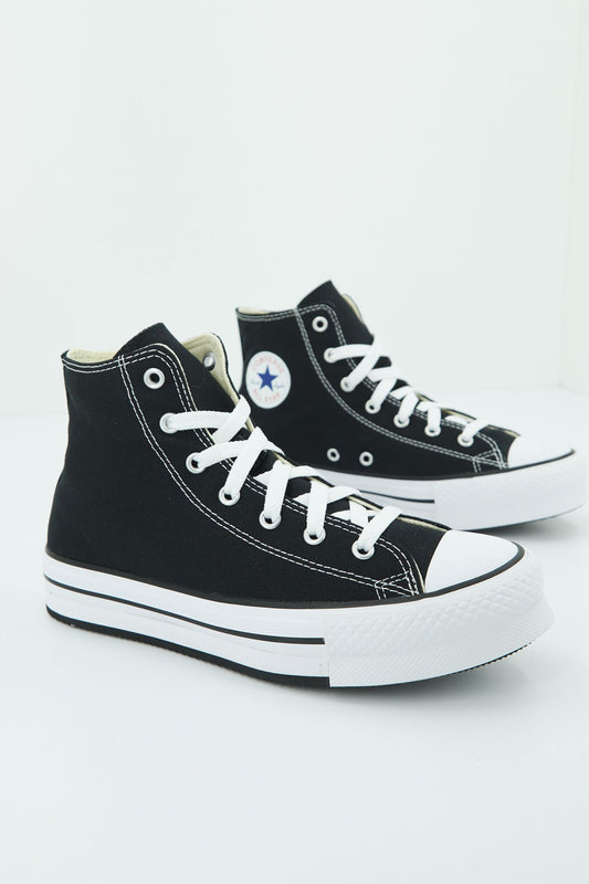 CONVERSE CHUCK TAYLOR ALL STAR PLATFORM en color NEGRO (2)