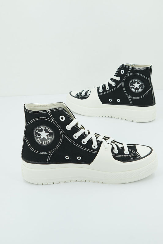 CONVERSE CHUCK TAYLOR ALL STAR CONSTRUCT HI en color NEGRO (1)