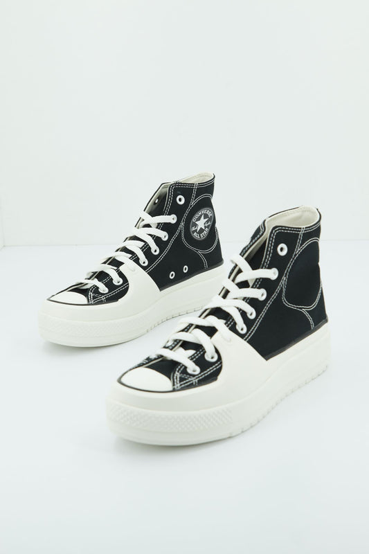 CONVERSE CHUCK TAYLOR ALL STAR CONSTRUCT HI en color NEGRO (2)