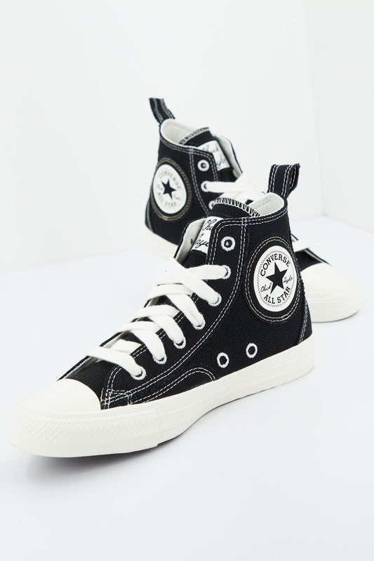 CONVERSE CHUCK TAYLOR ALL STAR HI en color NEGRO (1)